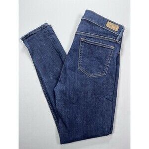 Polo Ralph Lauren Dark Wash Skinny Jeans 32x29 Slimming Stretch Denim